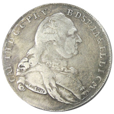 1 талер 1782 года Германские государства — Бавария —  Копия (вид 2)