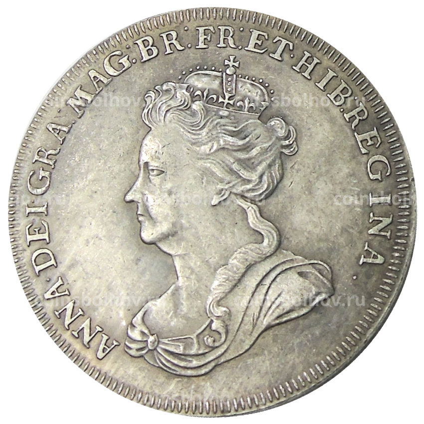 Медаль «Экспедиция в бухту Виго» 1702 года Великобритания — Копия (вид 2)