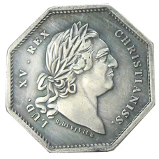 Жетон «Королевские галеры» 1773 года Франция — Копия