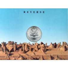 Монета 10 долларов 1990 года Австралия «Западная Австралия» (в подарочной упаковке) (аверс)