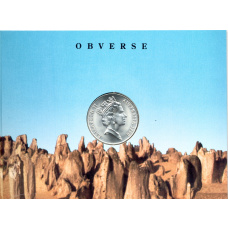 Монета 10 долларов 1990 года Австралия «Западная Австралия» (в подарочной упаковке) (реверс)