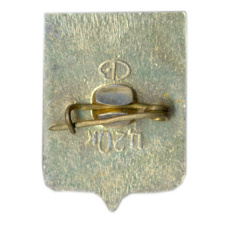 Значок Псков (вид 2)