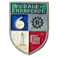 Значок Усолье-Сибирское