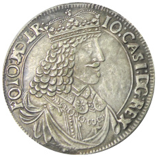 1 талер 1650 года Польша — Копия (аверс)