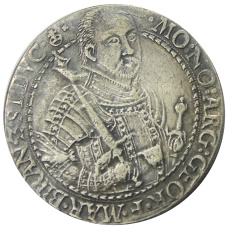 1 талер 1600 года Польша — Копия (аверс)