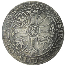 1 талер 1600 года Польша — Копия (реверс)