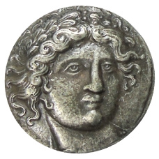 1 драхма 289 года до н.э. Македония — Копия (аверс)