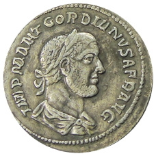 1 денарий Древний Рим Гордиан — Копия (аверс)