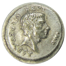 1 денарий  Древний Рим Брут  — Копия (аверс)