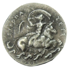 1 драхма Остров Крит (Лабиринт) — Копия (реверс)