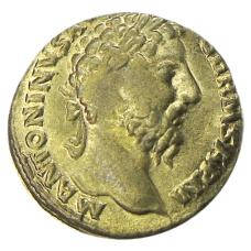 1 денарий Марк Аврелий Древний Рим — Копия (аверс)