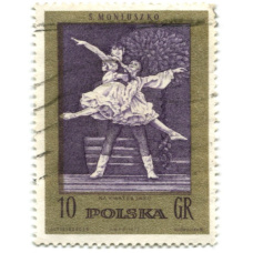 Марка «На кватеринке» балет 1972 год Польша