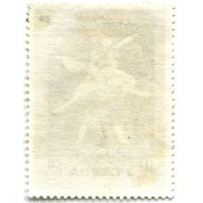 Марка «На кватеринке» балет 1972 год Польша (вид 2)