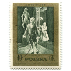 Марка «Караульный двор» балет 1972 год Польша