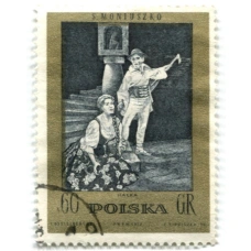 Марка «Сорочка» балет 1972 год Польша