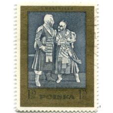 Марка «Благородный стих» балет 1972 год Польша