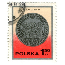 Марка «Талер XVII век» 1977 год  Польша