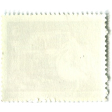 Марка «Розовый пеликан» 1973 год Германия (реверс)