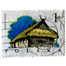 Марка «Дом Курпи» 1974 год  Польша