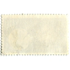 Марка «Космический корабль и Луна» 1963 год Польша (вид 2)