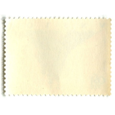 Марка «Костел в Секово» 1973 год Польша (реверс)