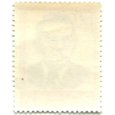 Марка «Александр Завадский» 1974 год Польша (реверс)