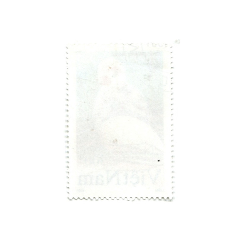 Марка «Индийский журавль» 1991 год Вьетнам (вид 2)