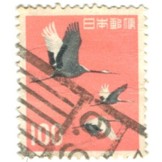 Марка «Японский журавль» Япония