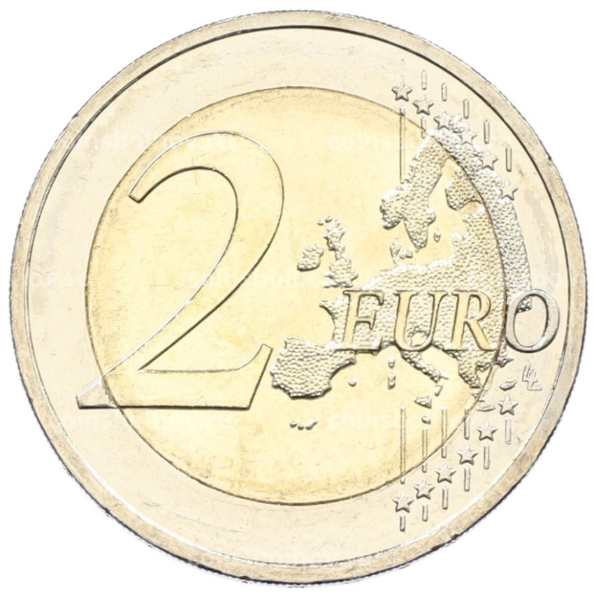 Монета 2 евро 2025 года D Германия «35 лет объединению Германии» (вид 2)