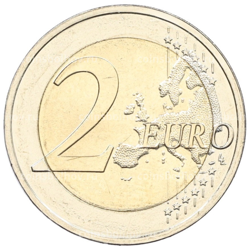 Монета 2 евро 2025 года A Германия «35 лет объединению Германии» (вид 2)