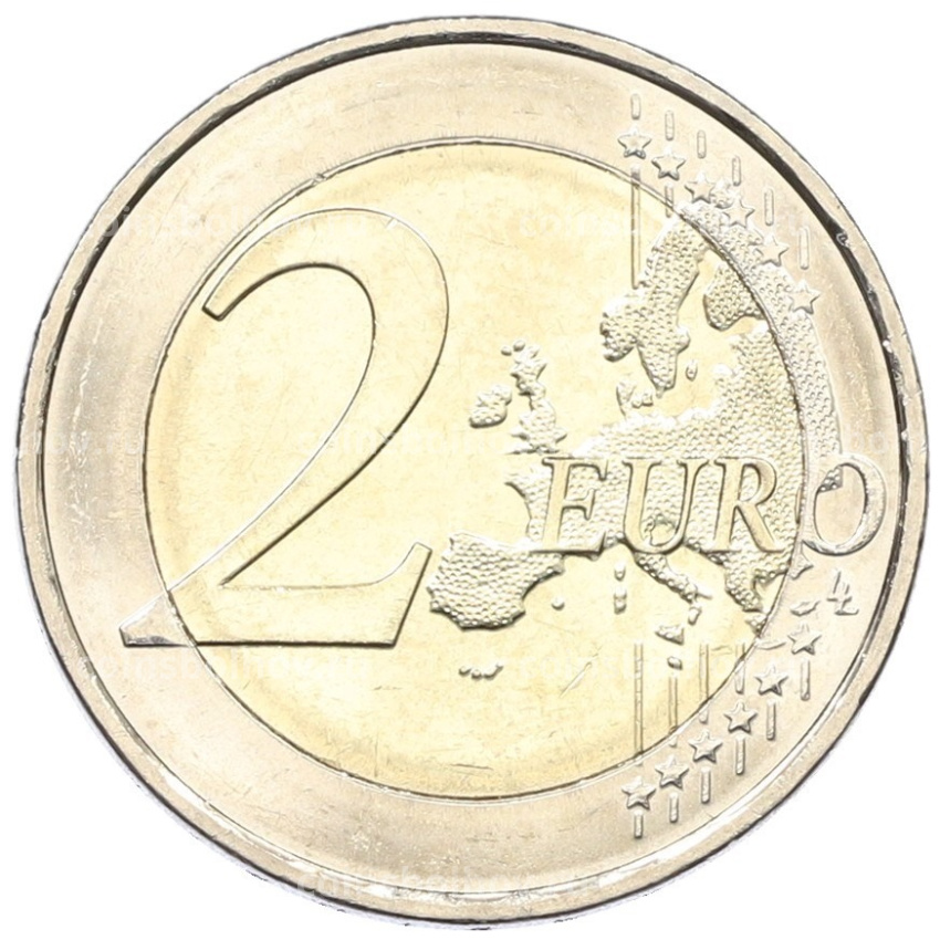 Монета 2 евро 2025 года J Германия «35 лет объединению Германии» (вид 2)