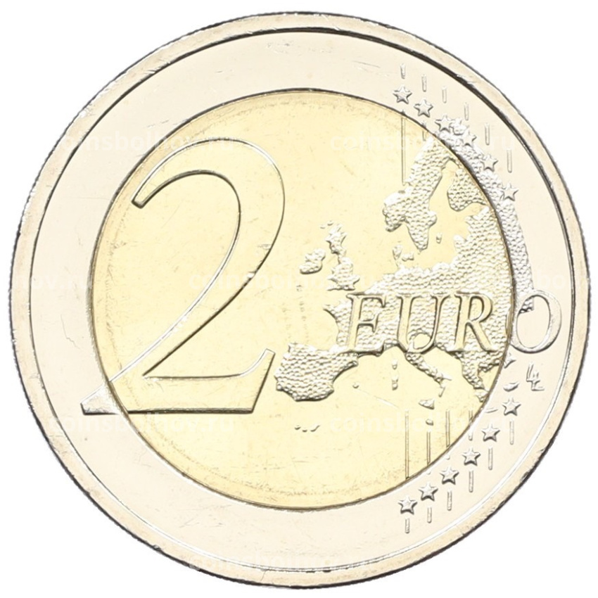 Монета 2 евро 2025 года F Германия «35 лет объединению Германии» (вид 2)
