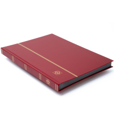Альбом для марок на 32 страницы Einsteckbuch BASIC S32/5 Красный LEUCHTTURM 339362 (реверс)