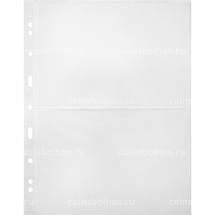 Лист для банкнот на 2 ячейки формат «Grande» 2C LEUCHTTURM 336439 (вид 2)