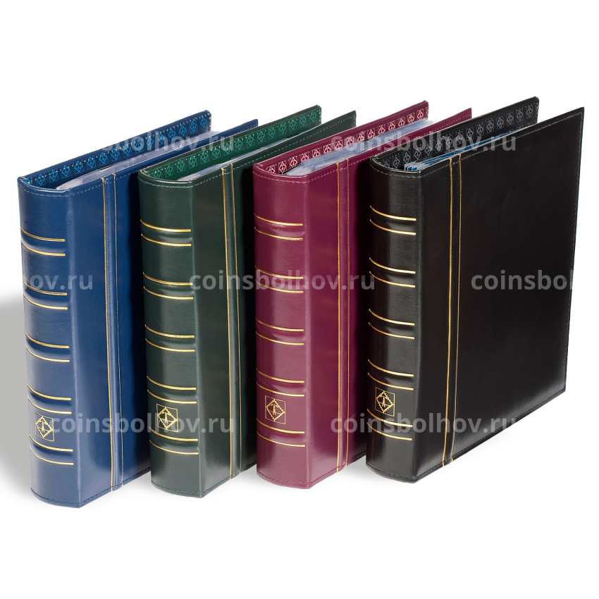 Альбом для монет без листов — формат «Optima», Черный LEUCHTTURM 307682