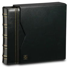 Альбом для монет без листов с защитным шубером — формат «Optima», Черный LEUCHTTURM 324423