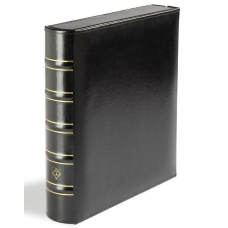 Альбом для монет без листов с защитным шубером — формат «Optima», Черный LEUCHTTURM 324423 (вид 2)