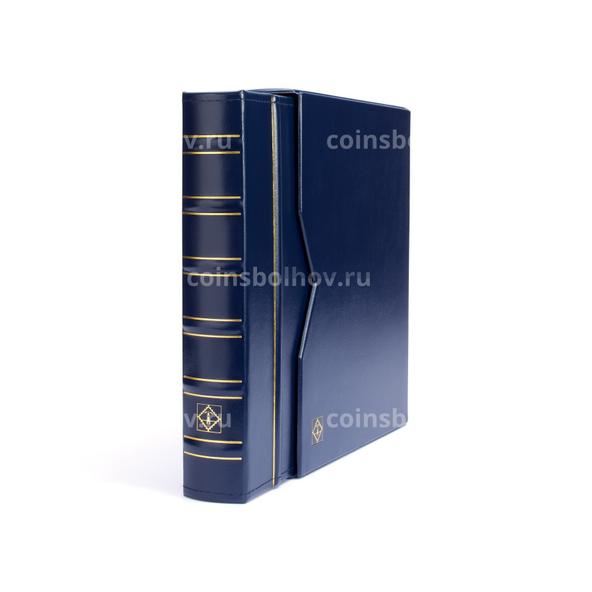 Альбом для монет VARIO Ringbinder CL-Set без листов с защитным шубером Синий LEUCHTTURM 328848 (вид 2)