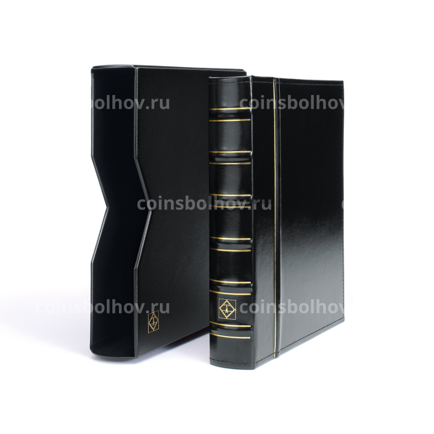 Альбом для монет VARIO Ringbinder CL-Set без листов с защитным шубером Черный LEUCHTTURM 360983