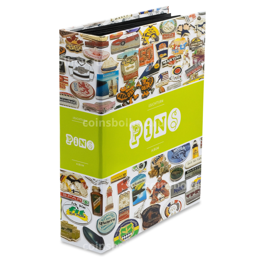 Альбом для значков с 4-мя бархатными листами LEUCHTTURM 342616