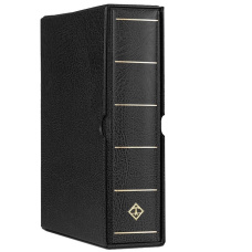 Альбом для монет без листов с защитным шубером формата «Optima Gigant» Черный LEUCHTTURM 324452