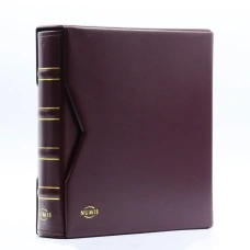 Альбом для монет с 5 листами с защитным шубером формат «Numis» Красный Классический дизайн LEUCHTTURM 327836 (аверс)