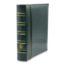 Альбом для монет с 10 листами формат «Optima» Зеленый Классический дизайн LEUCHTTURM 307376 (аверс)