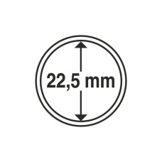 Капсула «CAPS» для монет диаметром до 22.5 мм LEUCHTTURM 320006