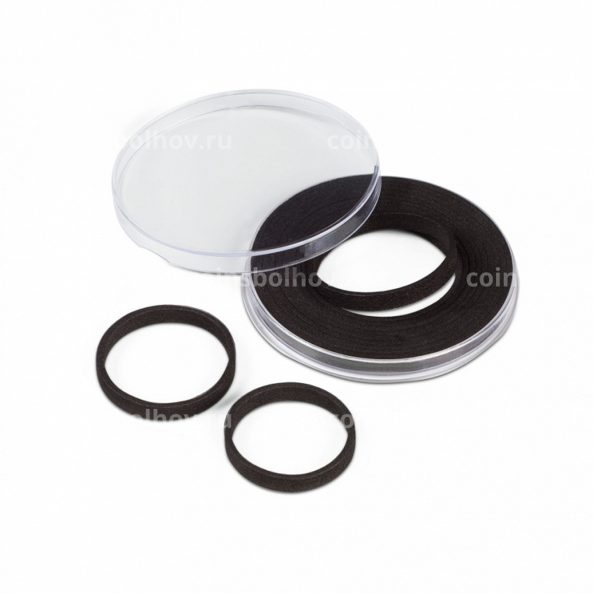 Капсула универсальная для монет диаметром до 21-62 мм LEUCHTTURM 347755