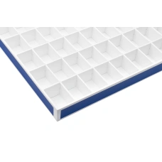 Демонстрационный бокс (витрина) на 60 ячеек Синий LEUCHTTURM 344051 (вид 2)