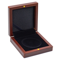 Футляр «VOLTERRA» для 1 монеты диаметром до 60 мм LEUCHTTURM 337256 (аверс)