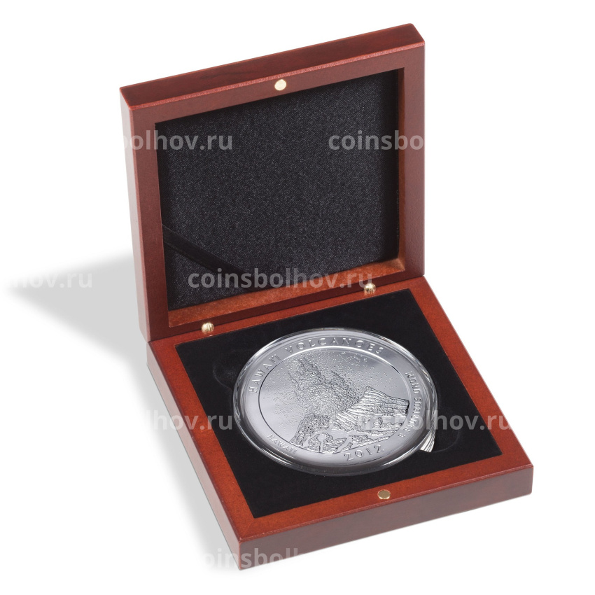 Футляр «VOLTERRA» для 1 монеты в капсуле CAPS XL 21-62 или CAPS XL 29-76. Для монет 21-76 мм LEUCHTTURM 358792