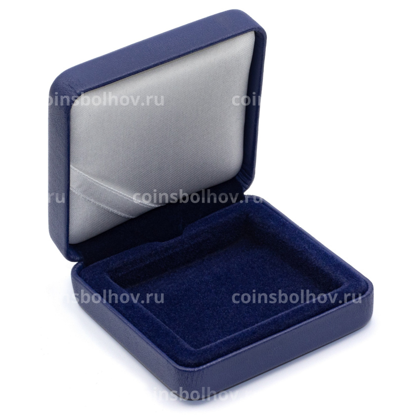 Футляр «NOBILE» для 1 монеты в капсуле «QUADRUM» синий LEUCHTTURM 344957