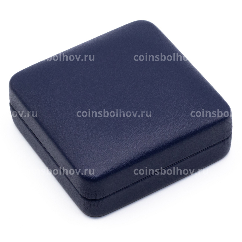 Футляр «NOBILE» для 1 монеты в капсуле «QUADRUM» синий LEUCHTTURM 344957 (вид 2)